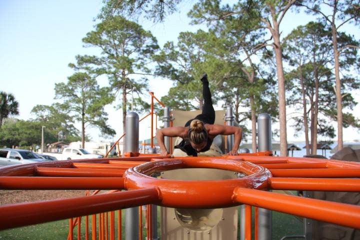 Florida Mom Gets Fit On The Playground